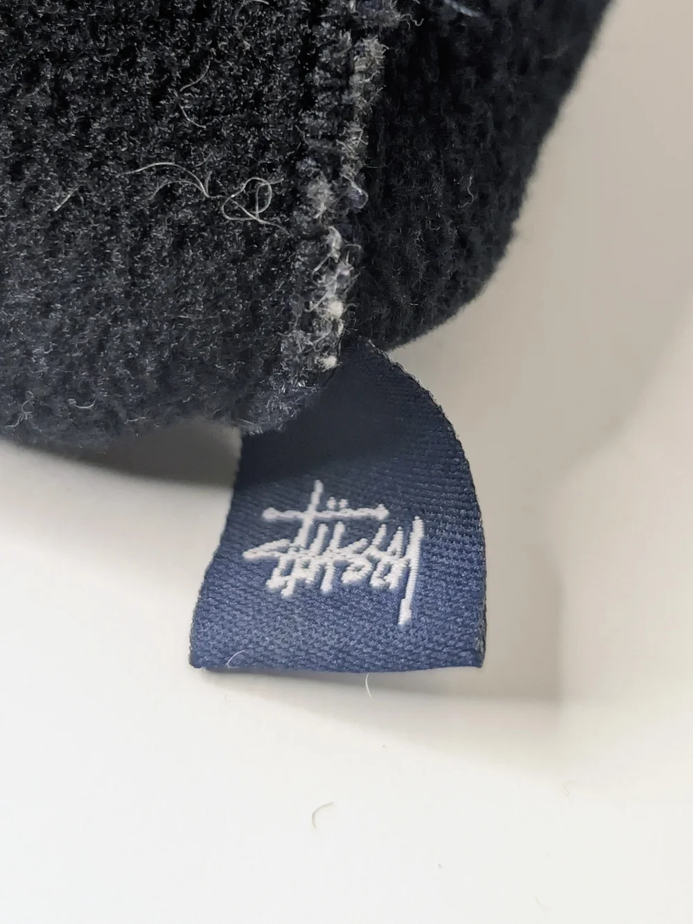 Stussy Vintage 90's Fair Isle Snowflake Knit Beanie Hat